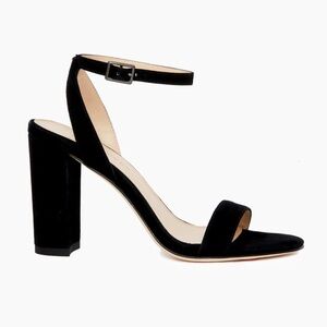 EUC - Pelle Moda Black Ankle Strap Heels